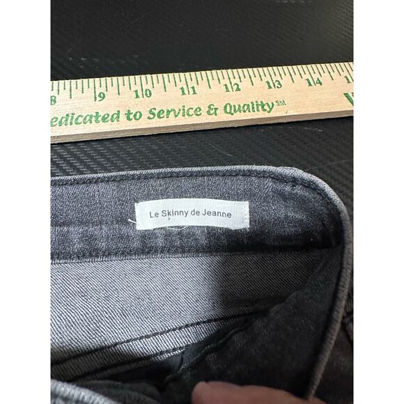 Frame Denim Women's Skinny Jeans - Black and Gray - Picture 8 of 15